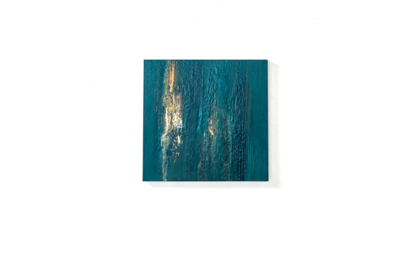 Mirage emerald wave painting