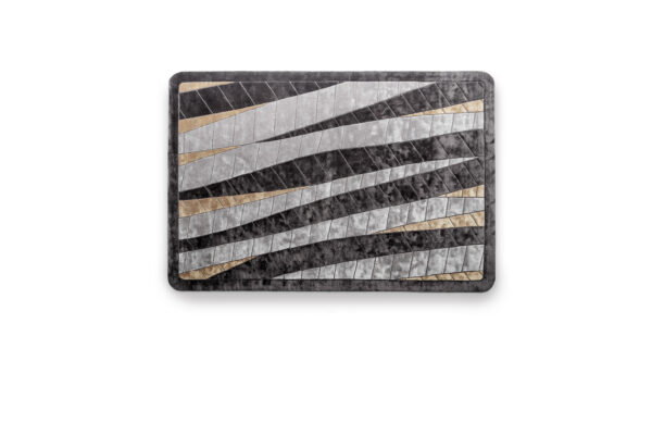 Charisma rectangular golden carpet