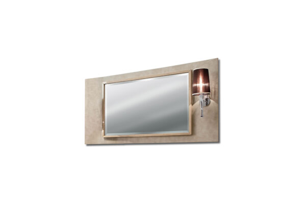 مرآة جلدية بإضاءة