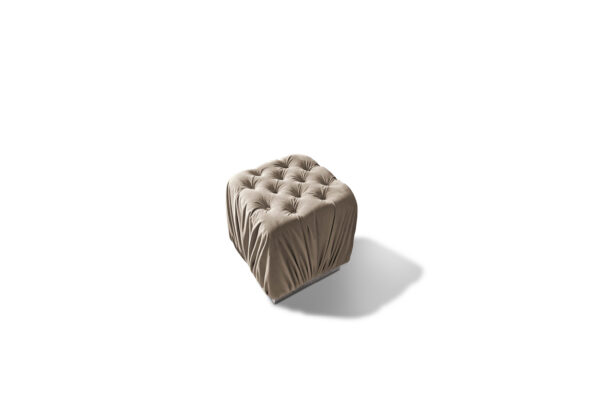 Sunrise ottoman for vanity desk