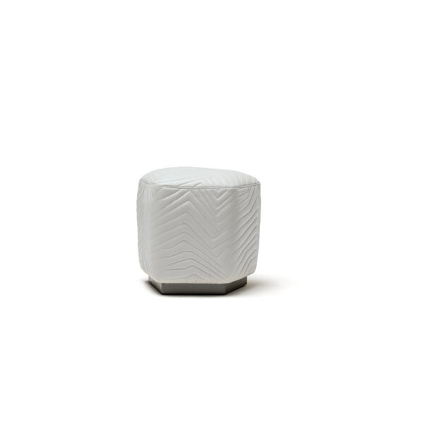 Moonlight ottoman for vanity desk