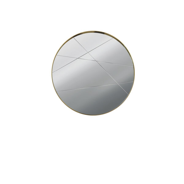 Infinity round mirror