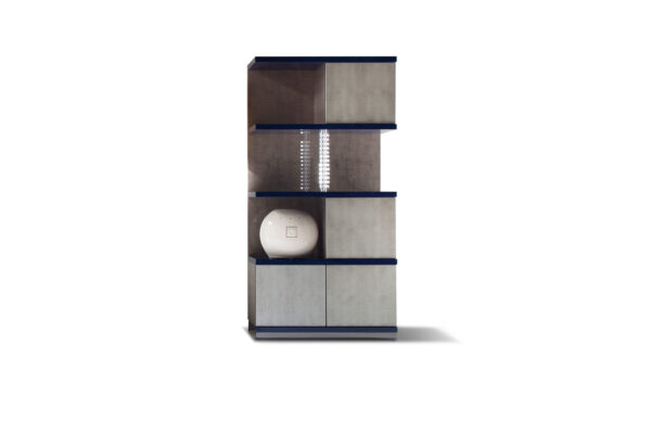 Alchemy 2 sections bookcase
